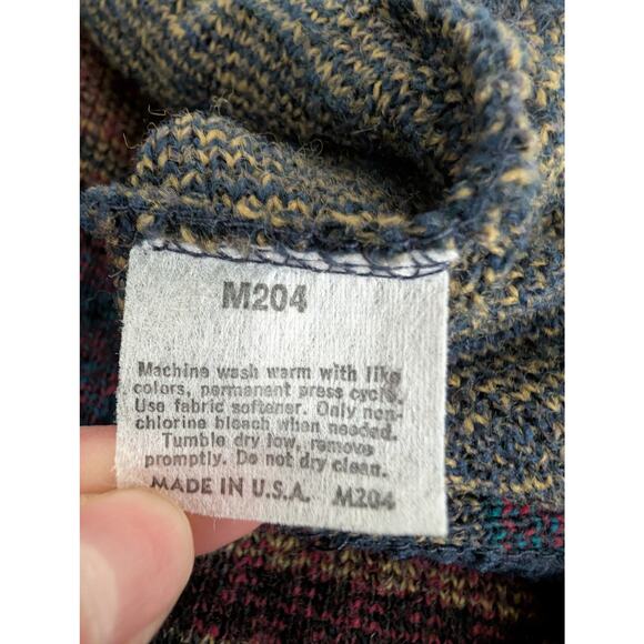 Jantzen vintage button front v-neck sweater vest mens size large - Picture 9 of 12